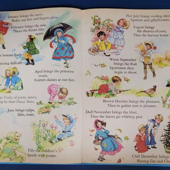 MY TREASURY OF RHYMES By Rene Cloke - Hardcover Dated 1984 Printed in Germany - Picture 8 of 13